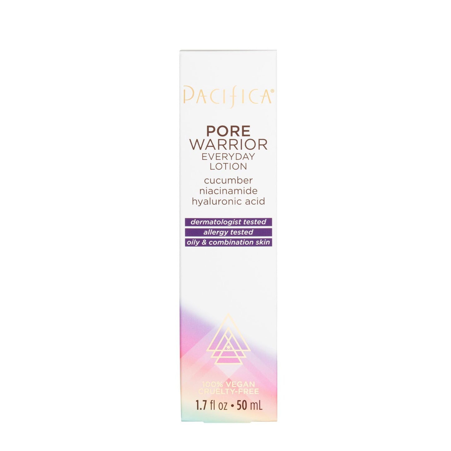 Pacifica Pore Warrior Everyday Lotion - Cucumber Lotion Women 1.7 oz