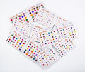 720 Multicolor Round Bindis Dots - 12 Packs