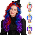 3 Pack Kids Hair Color Spray - Non-Toxic Vibrant Temporary Hair Dye - Red, Blue, Purple