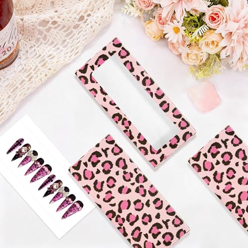 35 Pack Press On Nail Packaging Boxes Set with Display Cards & Tape