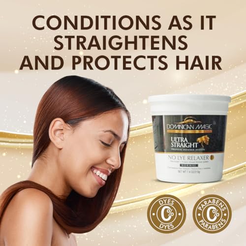 Dominican Magic No-Lye Hair Relaxer | 7.4oz Normal Strength