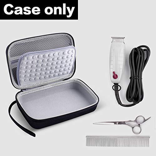 Case for Andis Professional T-Outliner Beard/Hair Trimmer with Grooming Clipper Blade Case Holder Organizer - 2 Pack