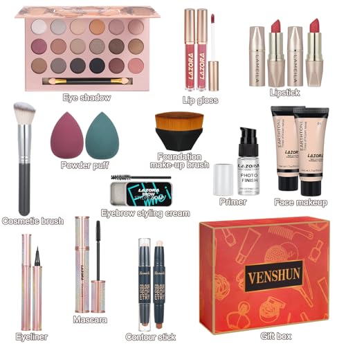 Venshun 18-Color Eyeshadow Makeup Kit for Beginners