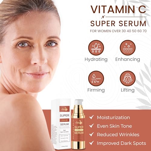Rapid Dark Spot Remover for Face & Body ? Glow Boosting Serum | Vitamin C and Hyaluronic Acid | Age & Sun Spot Corrector, Brown Spot Remover | Anti-Aging | Super Hydrating | Firming & Lifting