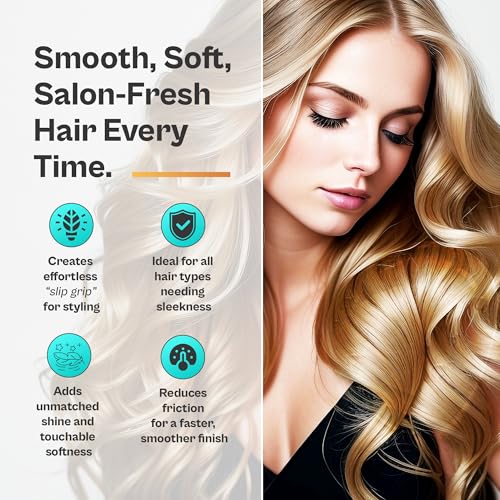 O2 Perfect Blowout Moisture Smoothing Serum – Frizz Control & Shine, 250 mL