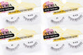 Andrea False Eyelashes Style 21 - 4 Pack Black Strip Lashes