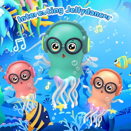 Zonopy Dancing Jellydancer Crawling Baby Toy with Lights & Music