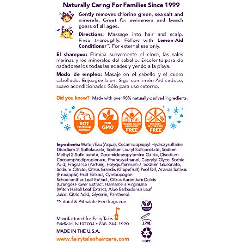 Fairy Tales Sun & Swim Lifeguard Kids Clarifying Shampoo 12oz
