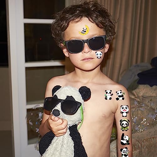 270 Panda Temporary Tattoos Party Favors Stickers