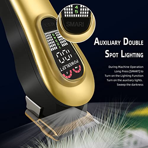 GEC Smart Hair Clipper for Men - Rechargeable, Low Noise, 5 Modes