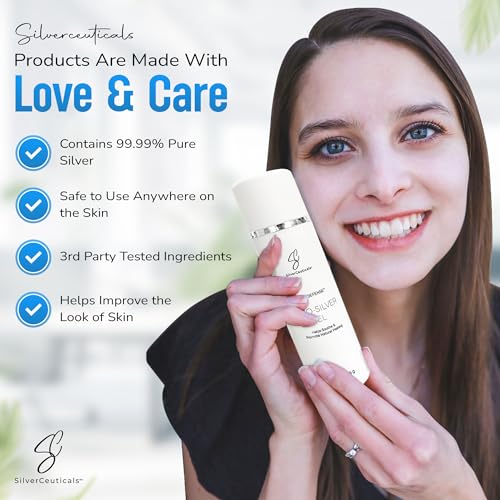 SilverCeuticals Cosmetic Gel with Nano Colloidal Silver 1.5oz