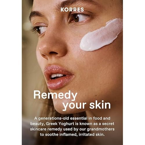 KORRES Greek Yoghurt Cooling After Sun Gel for Face & Body, Lightweight Hydrating Cream Gel with Natural Proteins & Vitamins, Sunburn Relief for Sun-Exposed or Dry Skin, 5.07 fl oz