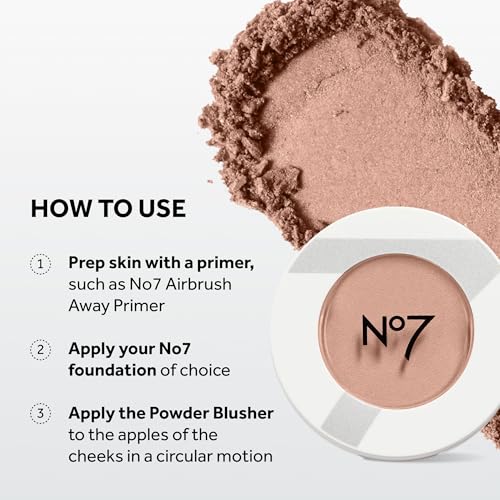 No7 Matte Powder Blush in Honey - 3g