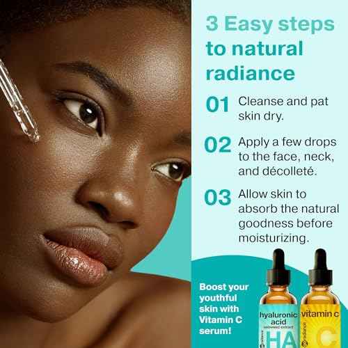 Double Size (4OZ) Hyaluronic Acid Serum for Face 3.5%, Hyaluronic Acid Moisturizer, Hydrating Serum for Face, Moisturizing Hyaluronic Acid Serum with Seaweed and Chamomile, Glow Face Serum for Women