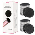 Replaceable Sandpaper Discs for Electric Foot File - 60 Pack (80/100 Grit)