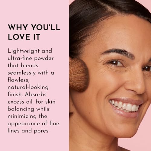 LAWLESS Women's Talc Free Skin Smoothing Powder, Light Medium, Tan, 0.34 Ounce (Pack of 1)