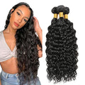 32 Inch Water Wave Human Hair Bundles - Brazilian Virgin Hair