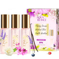 AQUA BLANCE 2.1 Fl Oz Body Spray for Women 3 Pack - Vanilla Lavender Jasmine