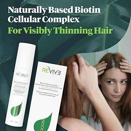 Reviv3 Procare Biotin for Hair Follicles ? Biotin Hair Growth Complex Protects from UV Rays ? Hair Root Booster for Natural & Color Treated Hair ? Hair Care Products for Women w/Thinning Hair (1.7 oz)