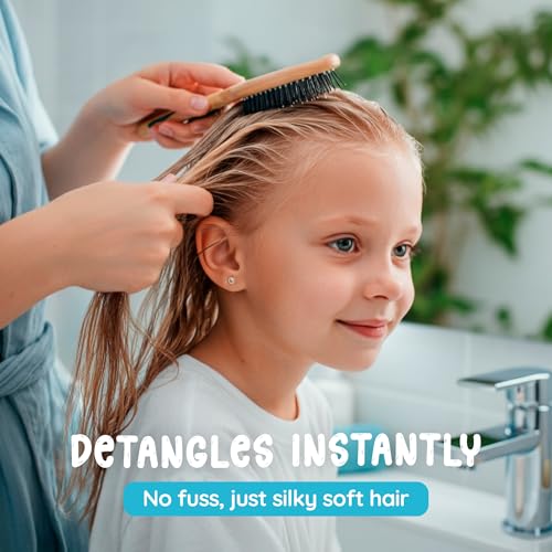 Fresh Monster Swim Conditioner for Kids ? Post-Swim Hydrating Conditioner Repairs Chlorine & Salt Water Damage ? Sulfate-Free, Tear-Free, Moisturizing Hair Care for Swimmers, 8.5 oz