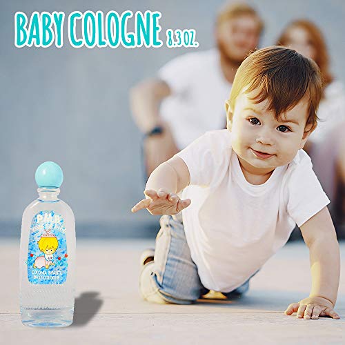 Para Mi Bebe Alcohol-Free Cologne for Boys, 8.3 oz (Pack of 3)