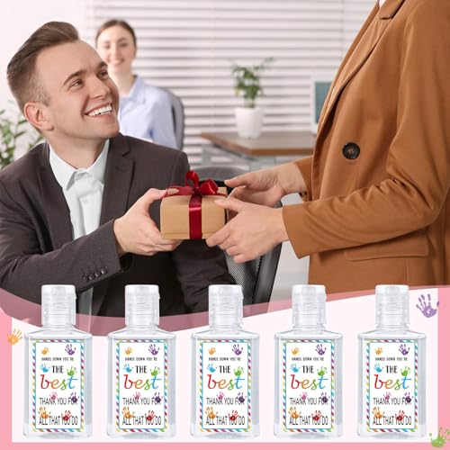 Demissle 50 Pcs Thank You Gifts Bulk Mini Hand Soap Scented Hand Soap Travel Size Inspirational Appreciation Gifts for Coworker Stuff Employee Teacher Treat Goodie Bag Stuffers Graduation Party Favors