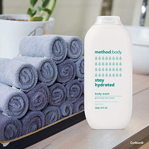 Method Hydrating Body Wash, Coconut Milk, Paraben and Phthalate Free, 18 oz (Pack of 1)
