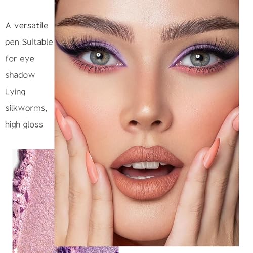 VolksRose 6-Piece Eyeshadow Stick Set - Waterproof Matte & Shimmer