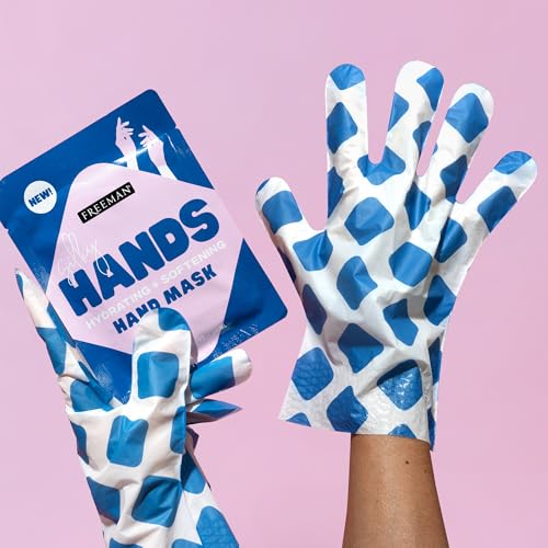 Freeman Silky Hands Hydrating Hand Mask Gloves 2-Pack with Coconut Oil