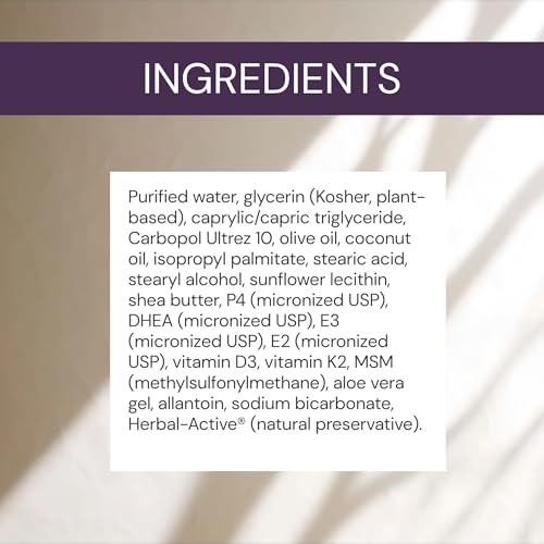BIOLABS PRO Bioidentical Combination Cream - Maximum Strength Blend - Luxury Bottle, Precision Pump - 3.6oz