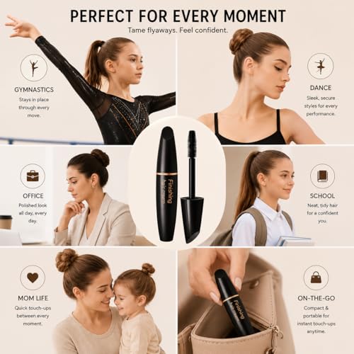 BestLand Hair Finishing Stick - Flyaway Tamer & Edge Control (2 Pack)