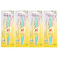 Tinkle Dermaplaning Tool 12-Count Pack - Safe Facial & Eyebrow Razor Set for Women