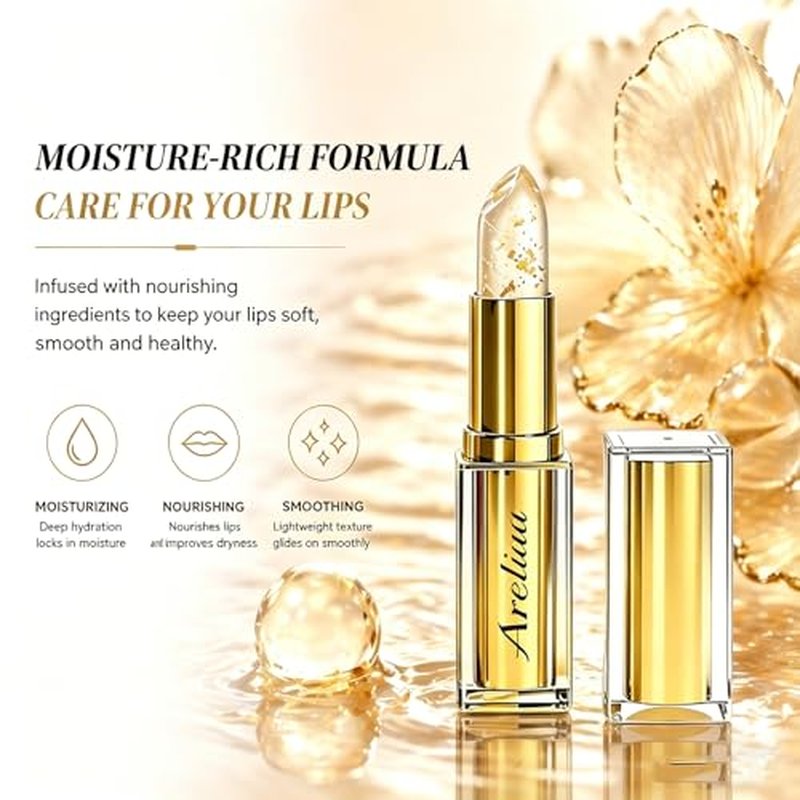 Areliaa pH Color-Changing Lipstick - Long-Lasting & Hydrating