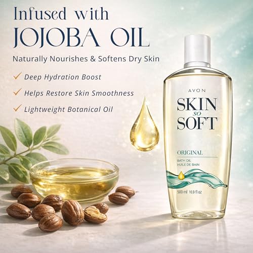 Avon Skin So Soft Original Bath Oil 16.9 oz