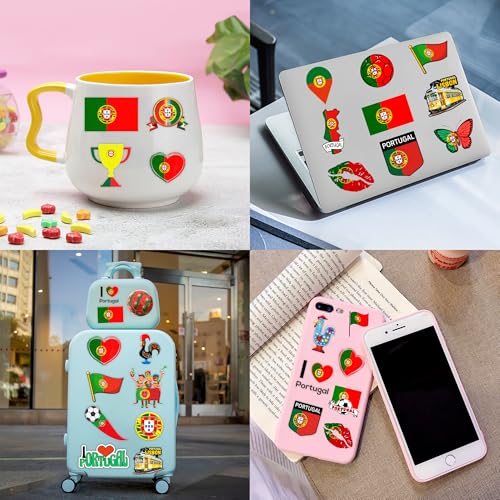 Portugal Temporary Tattoos Sticker UEFA Euro Portugal Flag for International Competitions 2024 European Championship Olympic Games Football World Cup Party Supplies Favors