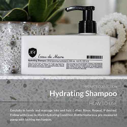 Number 4 Hydrating Shampoo, Moisturizing and Color Safe Shampoo, 8.5 oz