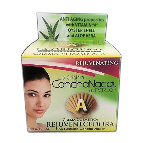 Rejuvenating LA Original ConchaNacar A Cosmetic Anti Aging Face Cream De Perlop 2 oz... PHVagr