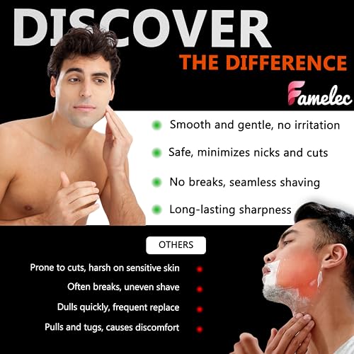Upgraded Shaver Replacement Blades for Fre* Bi*d Replacement Blades, 5-Blade Rotary Electric Razor Head Shavers for Bald Men, Head Shaver Kit for Freedom, 2 Pack