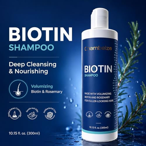 Biotin & Rosemary Shampoo Conditioner Set for Hair Loss