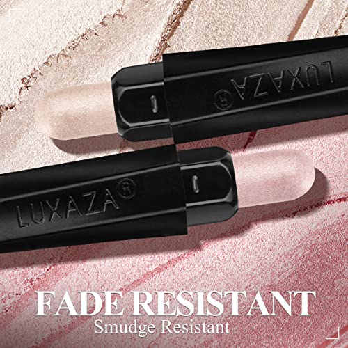 3PC Cream Eyeshadow Stick Set - Matte & Shimmer, Waterproof