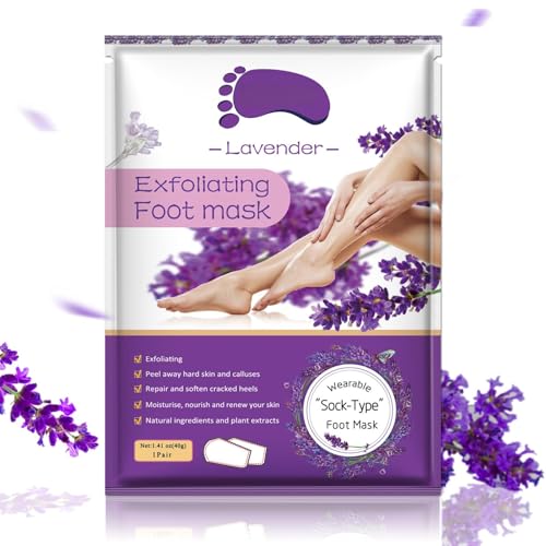 Exfoliating Foot Care Mask 3 Pack - Lavender & Fruit Extracts
