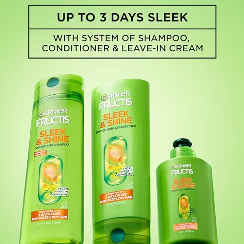 Garnier Fructis Sleek & Shine Leave-In Conditioner, 10.2 Fl Oz Pack of 2