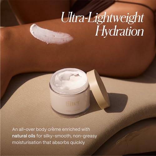 FILTER BY MOLLY-MAE Body Cr?me | Ultra-Hydrating Body Moisturizer for Women | Tan Extender, Enriched with Shea Butter & Natural Oils | Anti-Inflammatory | Allergen-Free Fragrance | Skin Moisturizer