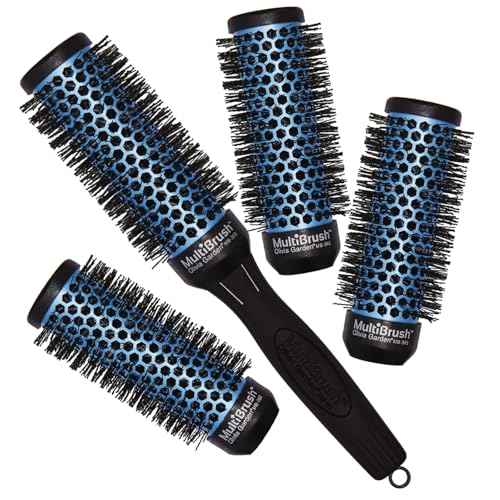 Olivia Garden MultiBrush - Non-Electrical Detachable Thermal Brush with Ceramic Barrel
