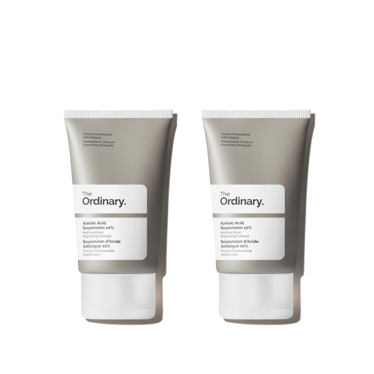 The Ordinary Azelaic Acid Suspension 10%, Formula for Uneven and Blemish-Prone Skin, 1 Fl Oz (Pack of 2)