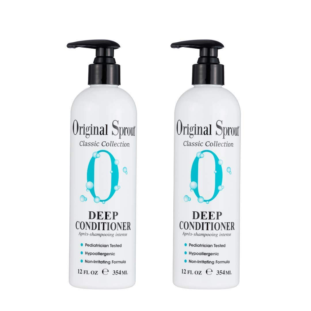 Original Sprout Deep Conditioner. Vegan Deep Conditioning Treatment for Hair Care.12 Ounces. (2 pack) (Packaging May Vary)