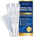 Toenail Fungus Pen with 25% Undecylenic Acid - 3 Pens & 5 Files