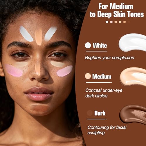 DAGEDA 6-Piece Concealer Set with Color Correctors