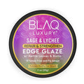 Blaq Luxury Sage & Lychee Edge Glaze - 2oz Soft Hold Styling Lotion