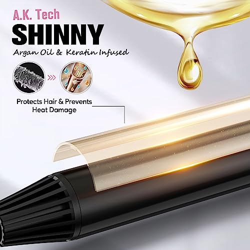 FARERY 1 Inch Long Barrel Curling Iron – 11 Heat Settings